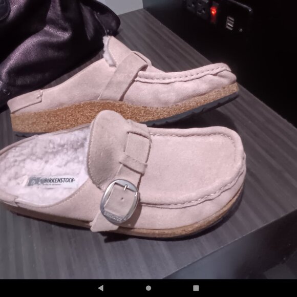 Birkenstock Cream Mules - Picture 6 of 8